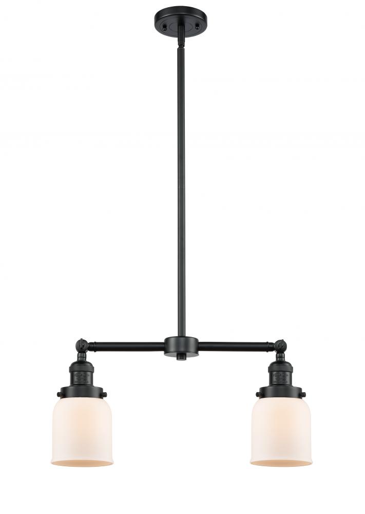 Bell - 2 Light - 21 inch - Oil Rubbed Bronze - Stem Hung - Island Light