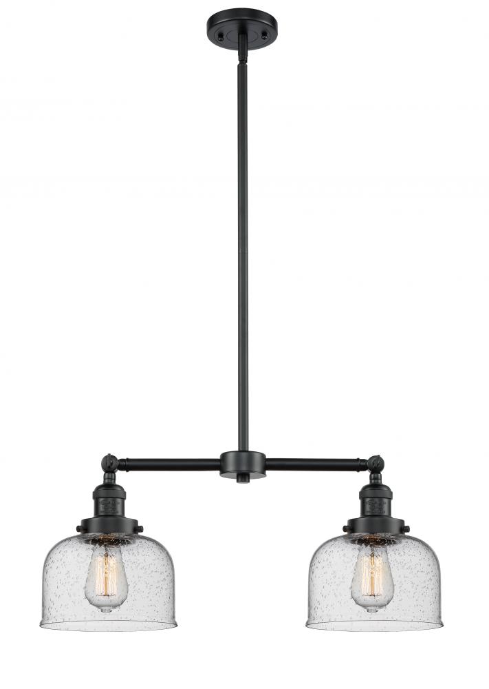 Bell - 2 Light - 21 inch - Oil Rubbed Bronze - Stem Hung - Island Light