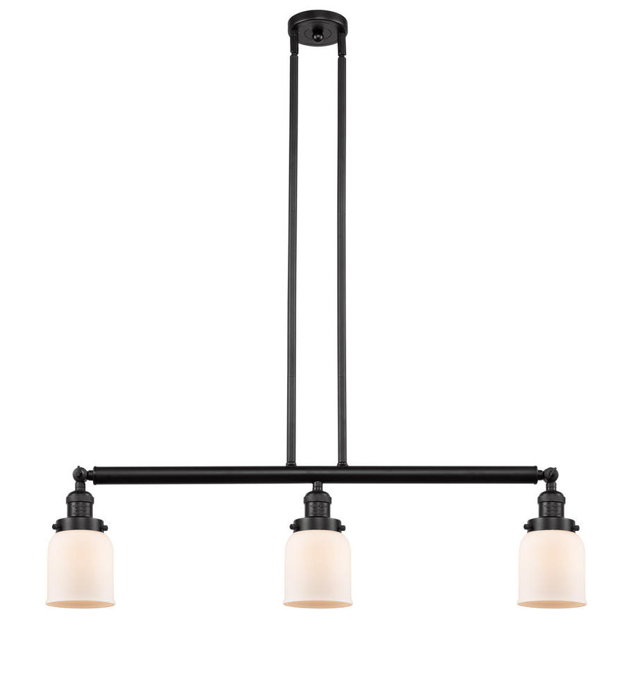 Bell - 3 Light - 38 inch - Oil Rubbed Bronze - Stem Hung - Island Light