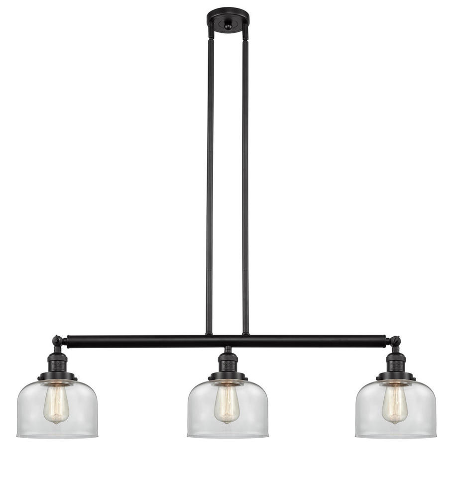 Bell - 3 Light - 41 inch - Oil Rubbed Bronze - Stem Hung - Island Light