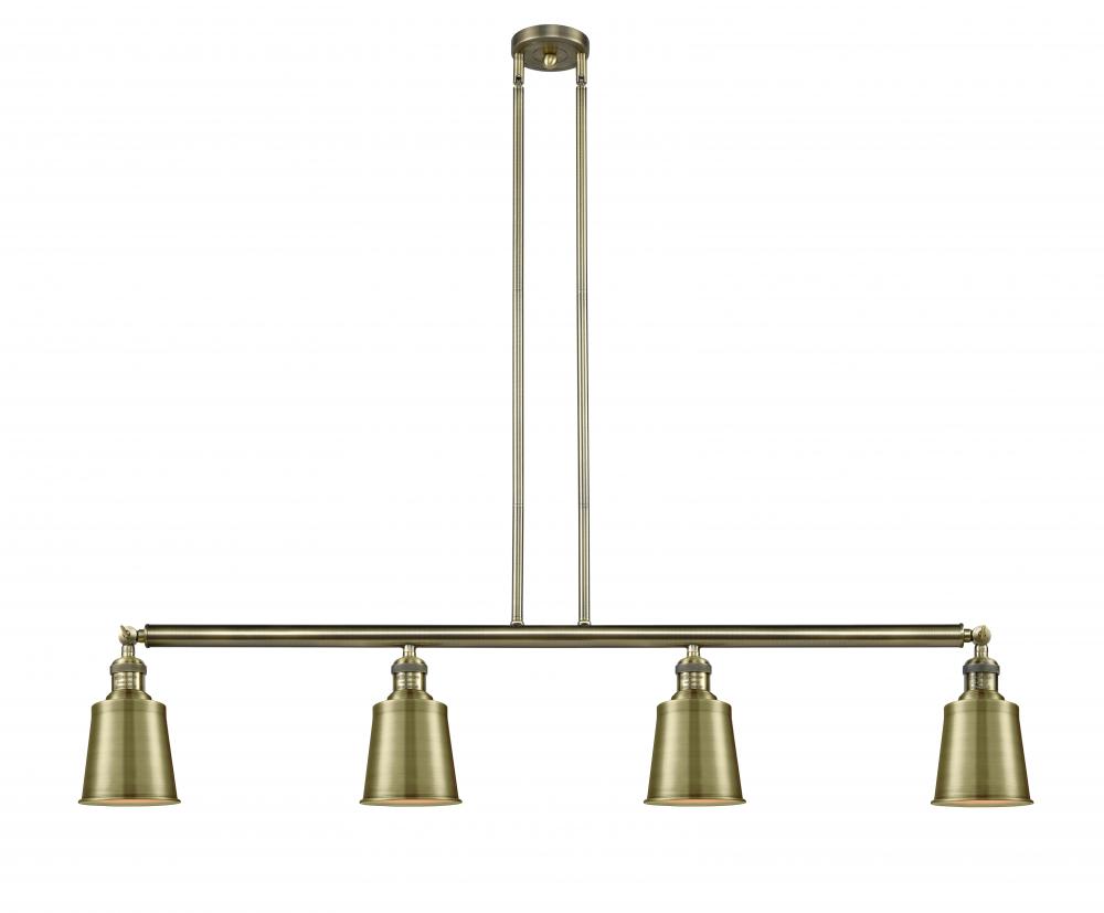 Addison - 4 Light - 50 inch - Antique Brass - Stem Hung - Island Light