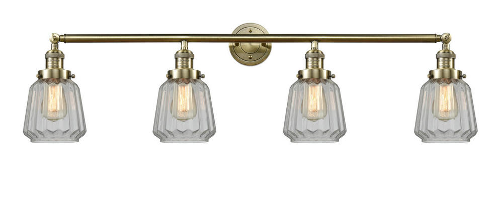 Chatham - 4 Light - 42 inch - Antique Brass - Bath Vanity Light