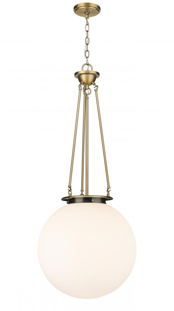 Beacon - 1 Light - 18 inch - Brushed Brass - Chain Hung - Pendant