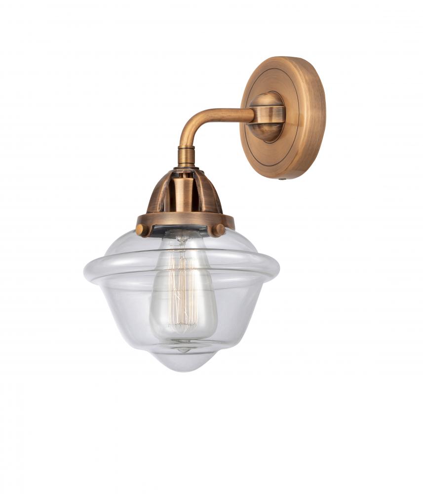 Oxford - 1 Light - 8 inch - Antique Copper - Sconce