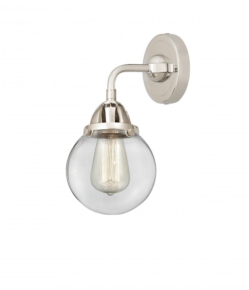 Beacon - 1 Light - 6 inch - Polished Nickel - Sconce