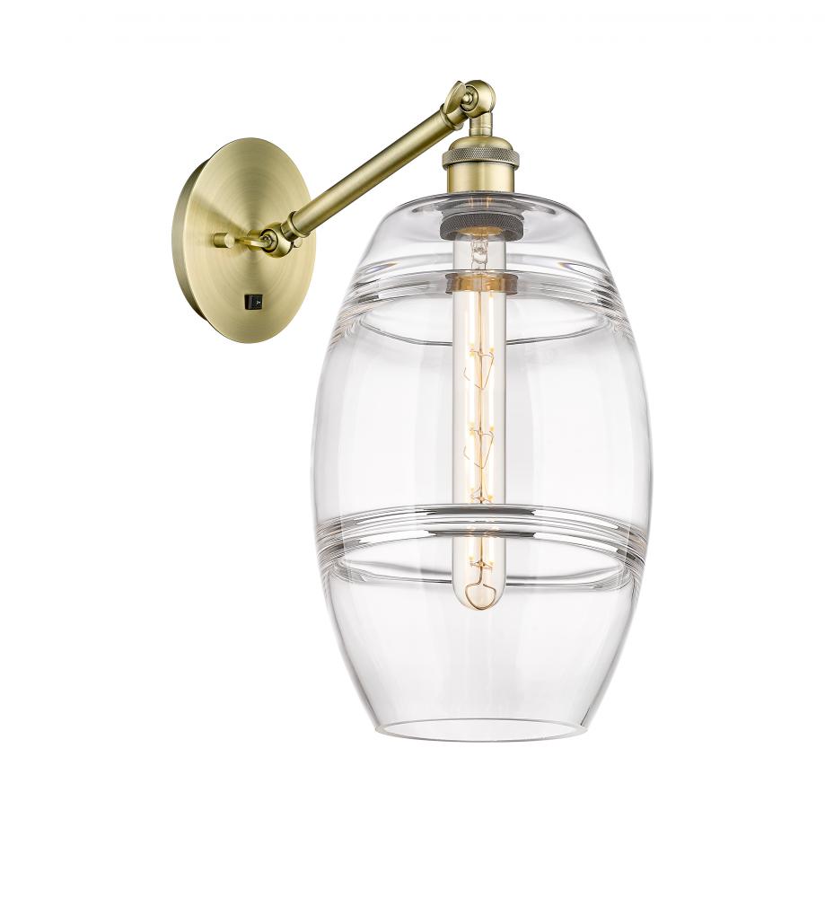 Vaz - 1 Light - 8 inch - Antique Brass - Sconce