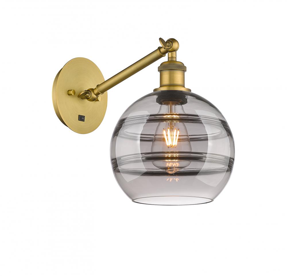 Rochester - 1 Light - 8 inch - Brushed Brass - Sconce