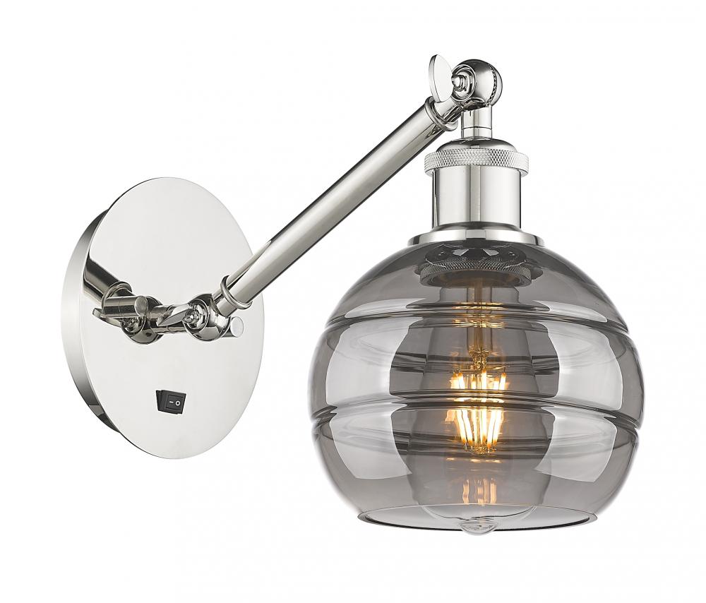 Rochester - 1 Light - 6 inch - Polished Nickel - Sconce
