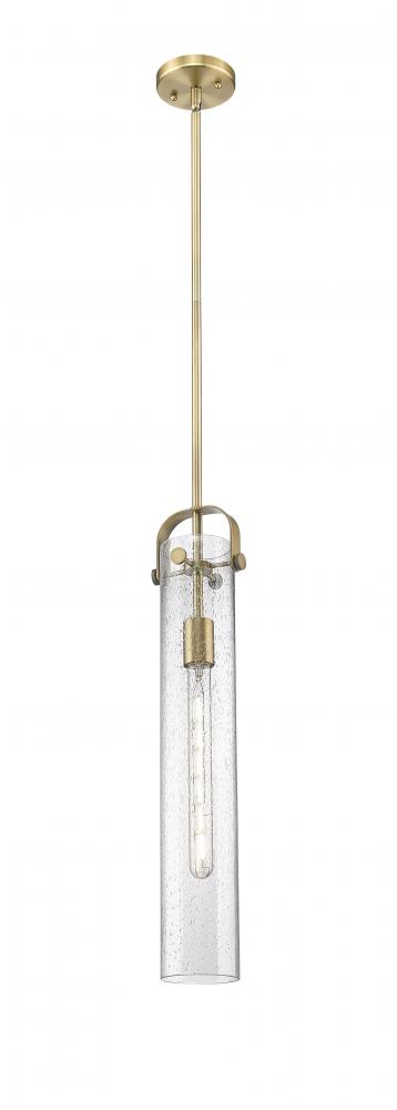 Pilaster - 1 Light - 5 inch - Brushed Brass - Pendant