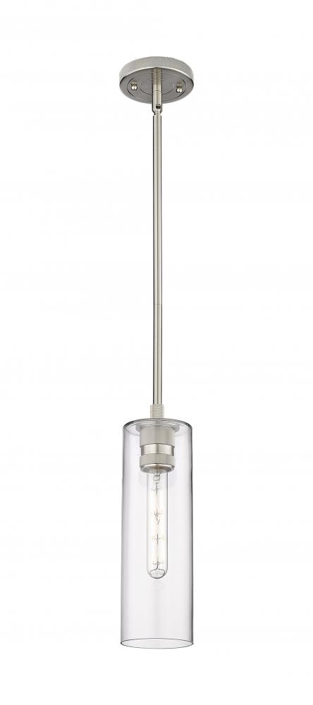 Crown Point - 1 Light - 5 inch - Satin Nickel - Pendant