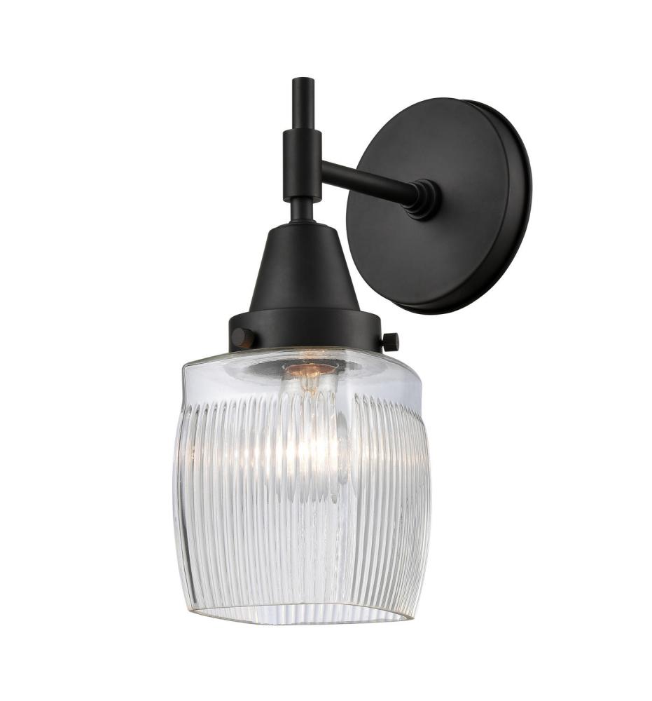 Colton - 1 Light - 6 inch - Matte Black - Sconce