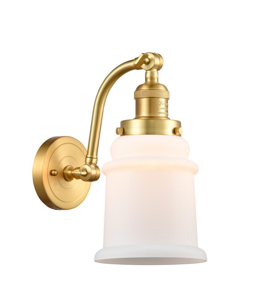 Canton - 1 Light - 6 inch - Satin Gold - Sconce
