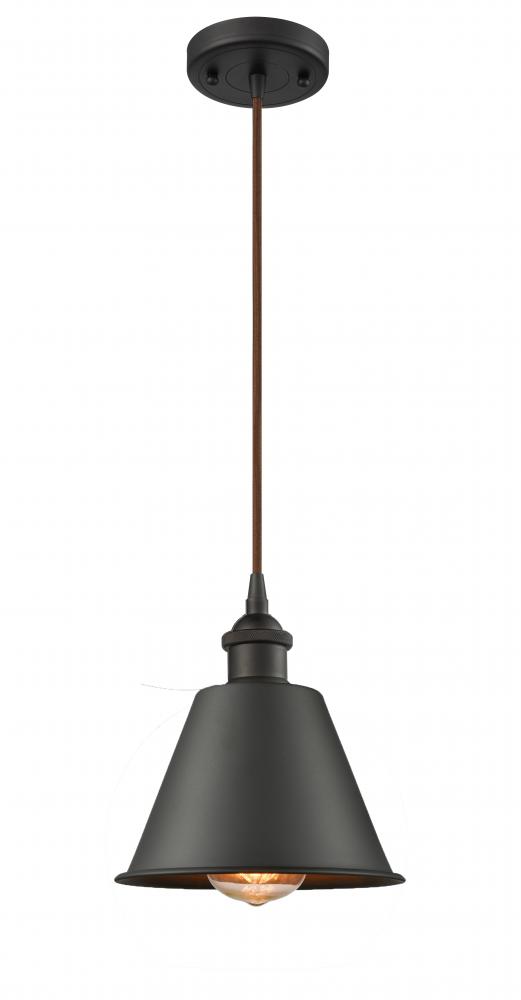 Smithfield - 1 Light - 7 inch - Oil Rubbed Bronze - Cord hung - Mini Pendant