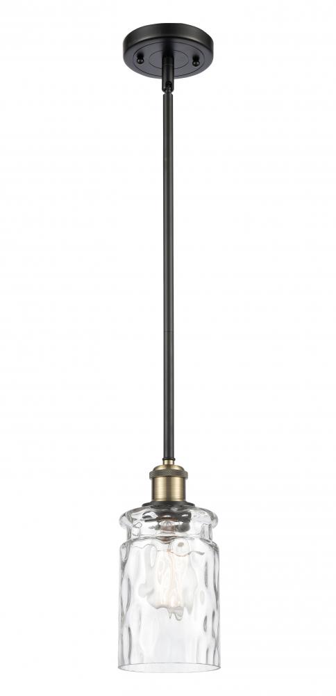 Candor - 1 Light - 5 inch - Black Antique Brass - Mini Pendant