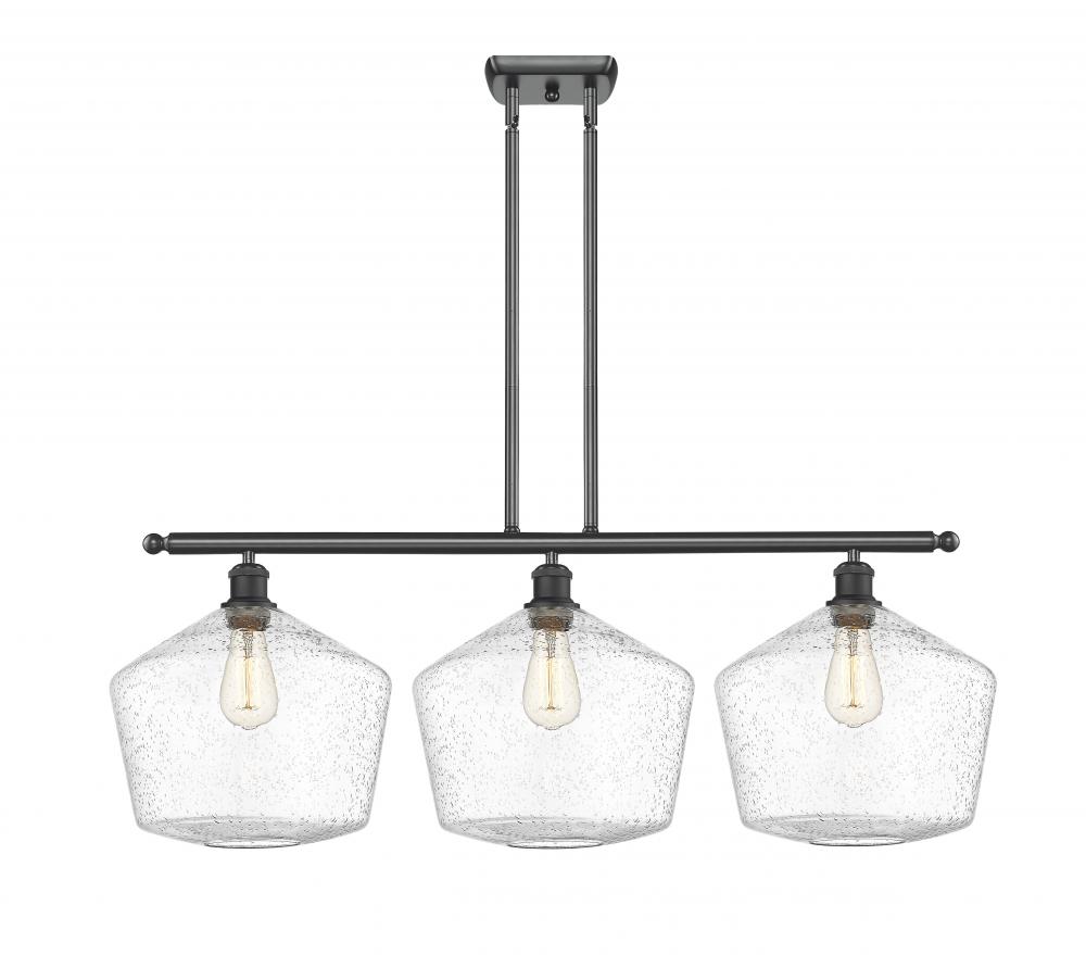 Cindyrella - 3 Light - 39 inch - Matte Black - Cord hung - Island Light