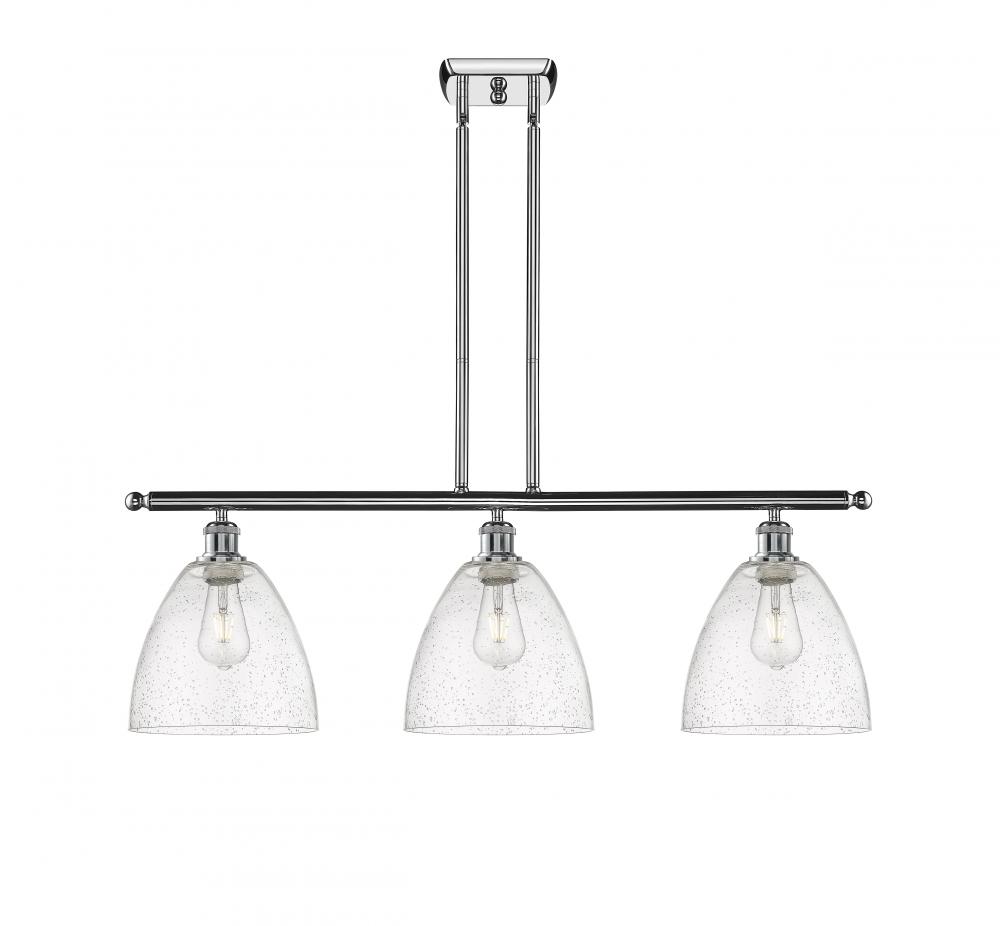 Bristol - 3 Light - 36 inch - Polished Chrome - Cord hung - Island Light