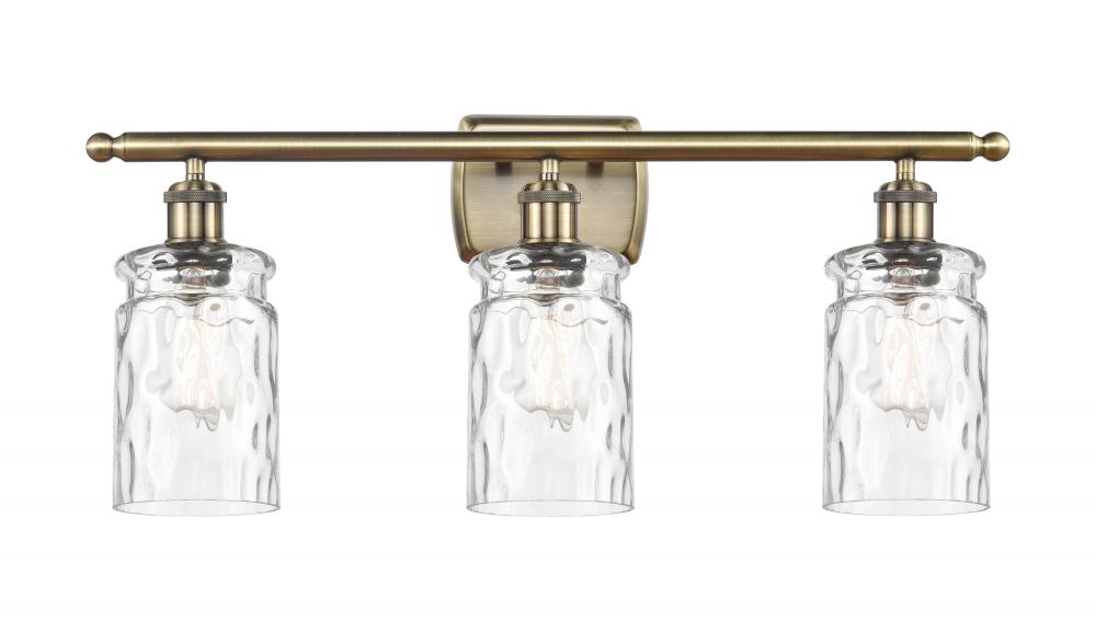 Candor - 3 Light - 25 inch - Antique Brass - Bath Vanity Light