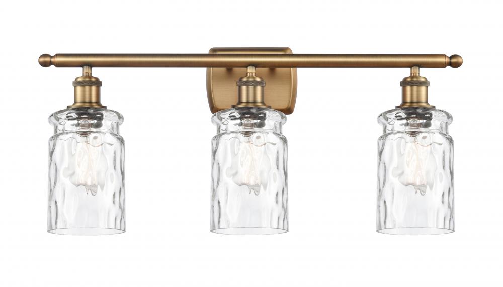 Candor - 3 Light - 25 inch - Brushed Brass - Bath Vanity Light