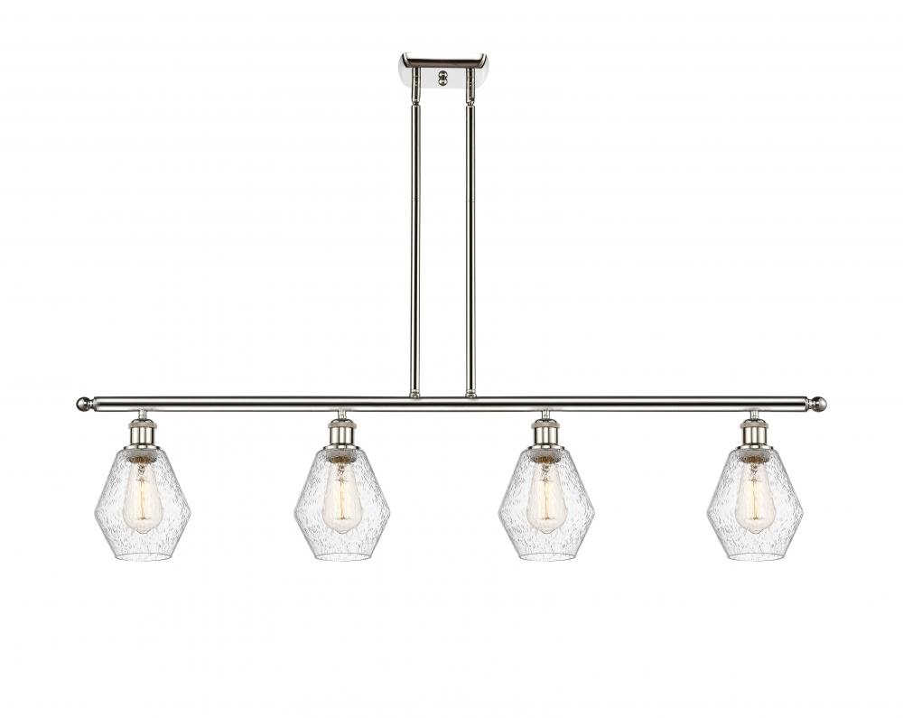 Cindyrella - 4 Light - 48 inch - Polished Nickel - Cord hung - Island Light