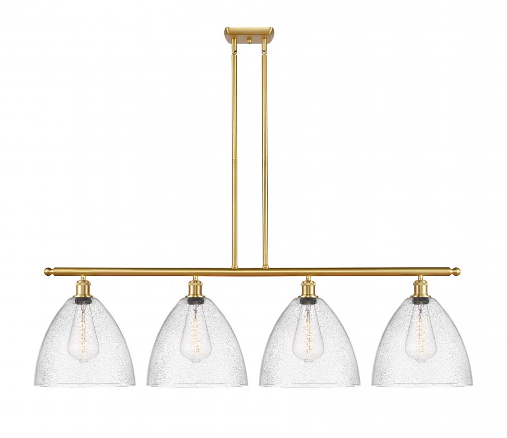 Bristol - 4 Light - 50 inch - Satin Gold - Cord hung - Island Light