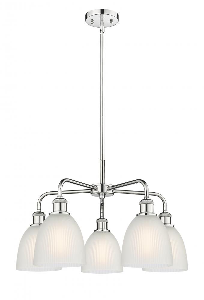 Castile - 5 Light - 24 inch - Polished Chrome - Chandelier