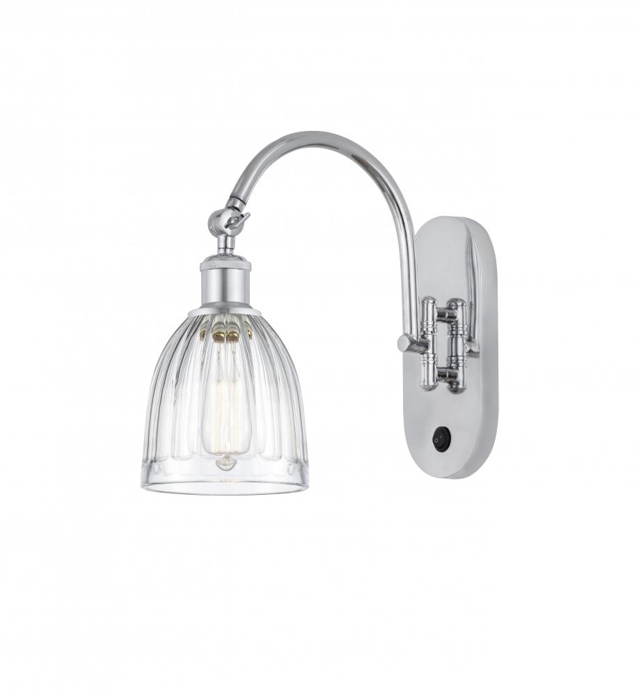 Brookfield - 1 Light - 6 inch - Polished Chrome - Sconce