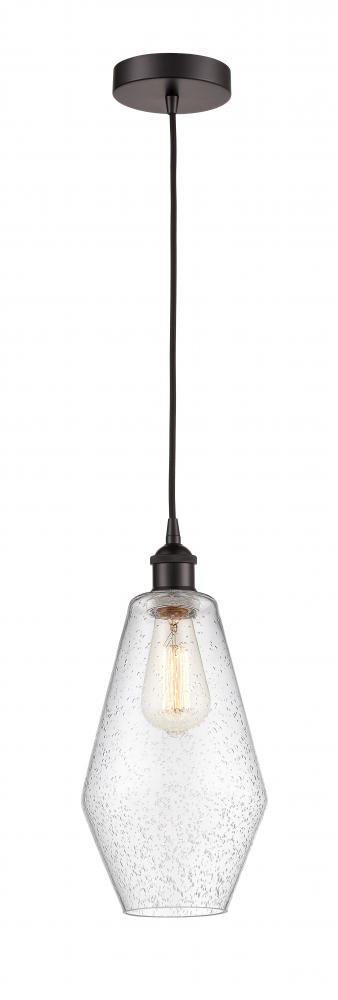 Cindyrella - 1 Light - 7 inch - Oil Rubbed Bronze - Cord hung - Mini Pendant