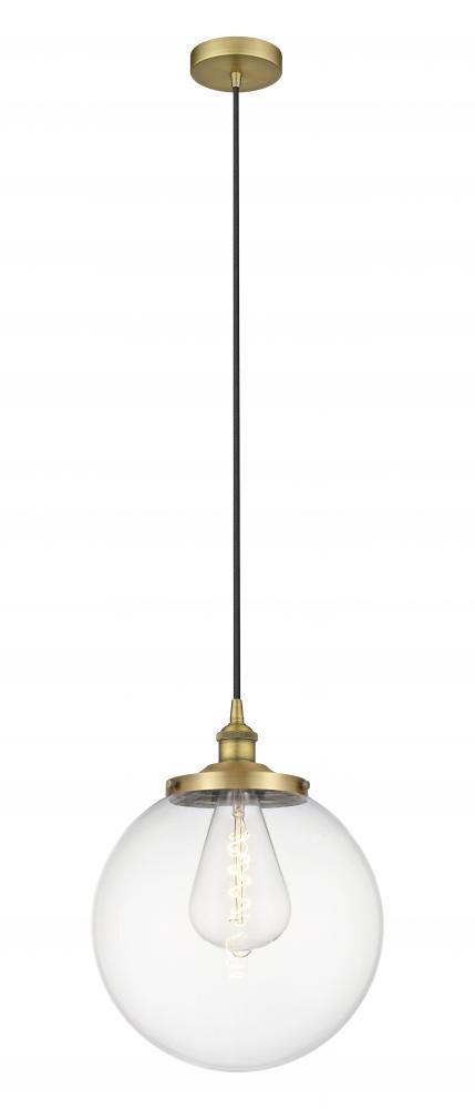 Beacon - 1 Light - 14 inch - Brushed Brass - Multi Pendant