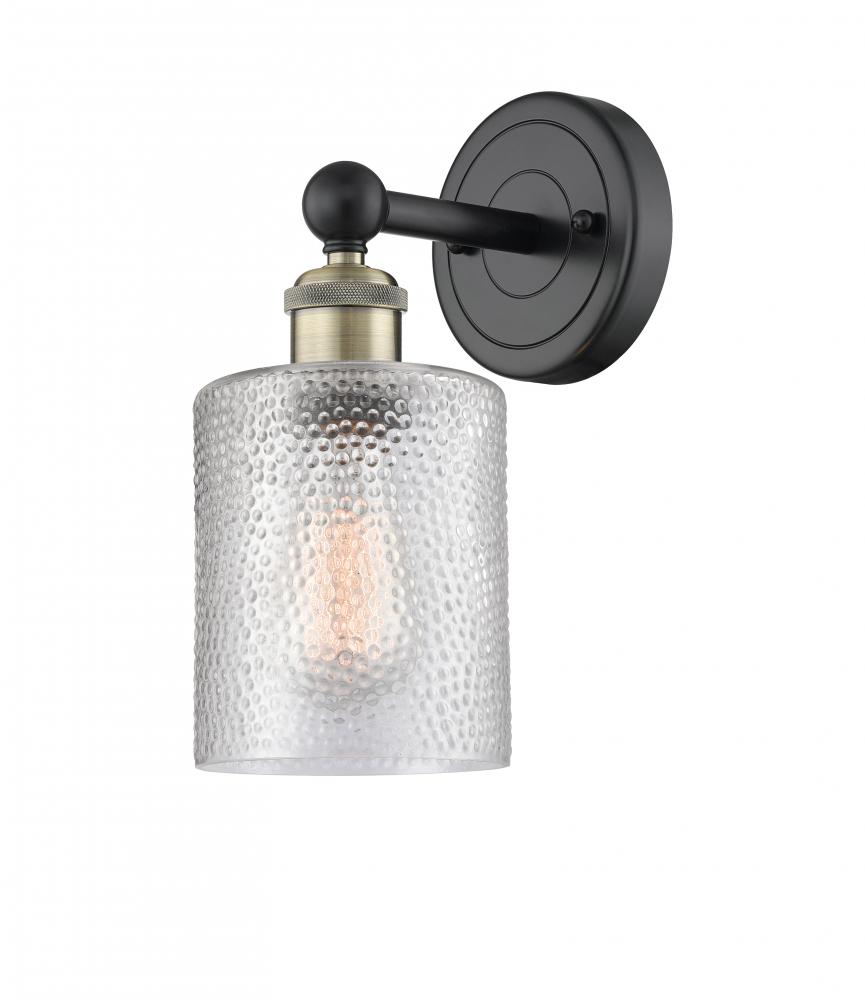 Cobbleskill - 1 Light - 5 inch - Black Antique Brass - Sconce