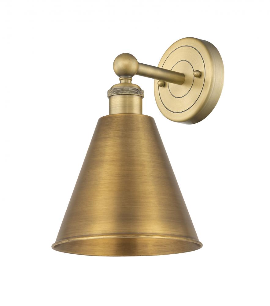 Berkshire - 1 Light - 8 inch - Brushed Brass - Sconce