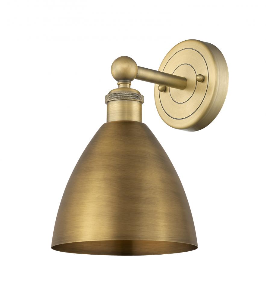 Bristol - 1 Light - 8 inch - Brushed Brass - Sconce