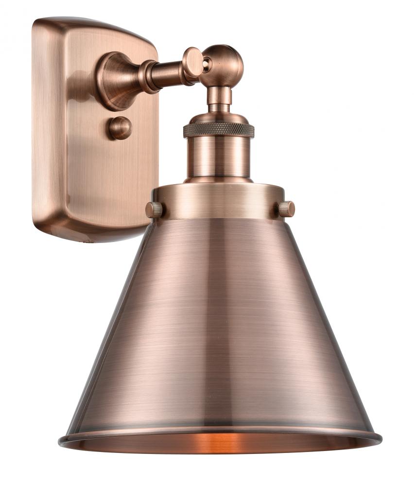 Appalachian - 1 Light - 7 inch - Antique Copper - Sconce