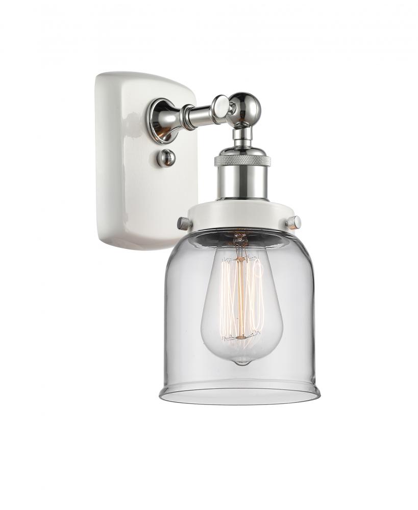Bell - 1 Light - 5 inch - White Polished Chrome - Sconce
