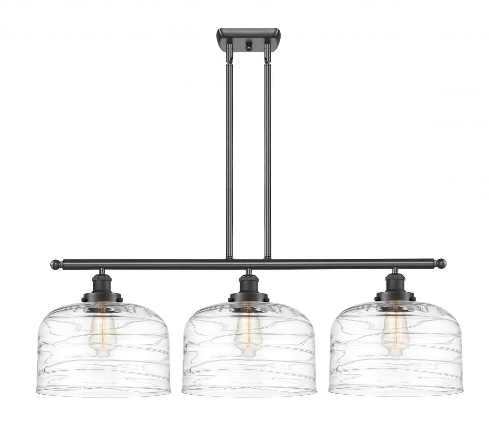 Bell - 3 Light - 36 inch - Oil Rubbed Bronze - Stem Hung - Island Light