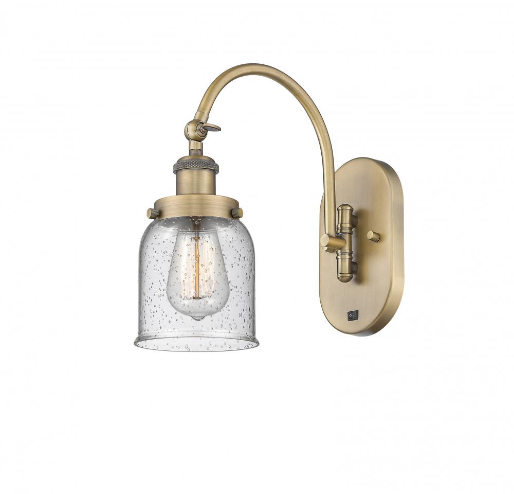 Bell - 1 Light - 5 inch - Brushed Brass - Sconce