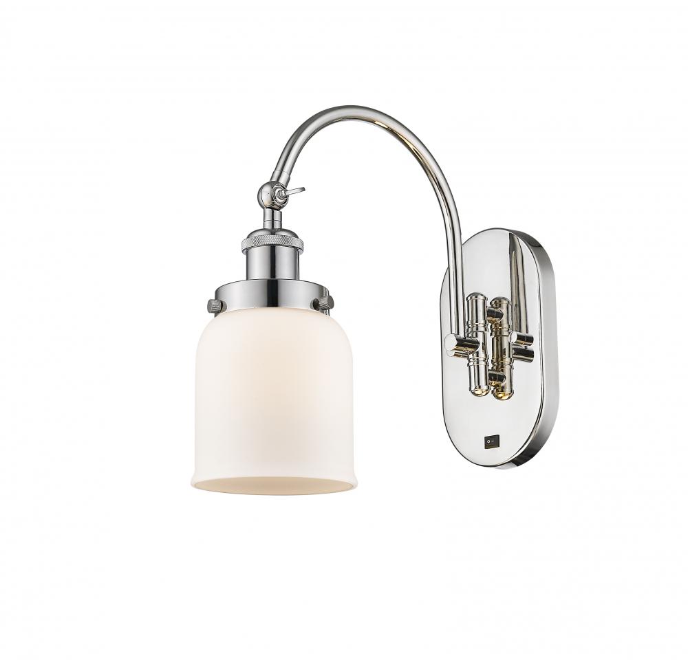 Bell - 1 Light - 5 inch - Polished Nickel - Sconce