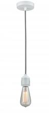 Innovations Lighting 100W-10BW-2W - Winchester - 1 Light - 2 inch - White - Cord hung - Mini Pendant