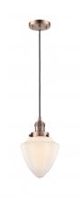 Innovations Lighting 201C-AC-G661-7 - Bullet - 1 Light - 7 inch - Antique Copper - Cord hung - Mini Pendant