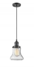 Innovations Lighting 201C-OB-G194 - Bellmont - 1 Light - 6 inch - Oil Rubbed Bronze - Cord hung - Mini Pendant