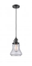 Innovations Lighting 201CSW-OB-G194 - Bellmont - 1 Light - 6 inch - Oil Rubbed Bronze - Cord hung - Mini Pendant