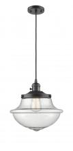 Innovations Lighting 201CSW-OB-G544 - Oxford - 1 Light - 12 inch - Oil Rubbed Bronze - Cord hung - Mini Pendant