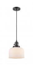 Innovations Lighting 201CSW-OB-G71 - Bell - 1 Light - 8 inch - Oil Rubbed Bronze - Cord hung - Mini Pendant