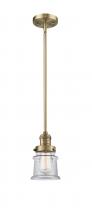 Innovations Lighting 201S-BB-G182S - Canton - 1 Light - 5 inch - Brushed Brass - Stem Hung - Mini Pendant