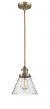 Innovations Lighting 201S-BB-G44 - Cone - 1 Light - 8 inch - Brushed Brass - Stem Hung - Mini Pendant