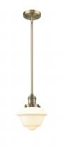 Innovations Lighting 201S-BB-G531 - Oxford - 1 Light - 8 inch - Brushed Brass - Stem Hung - Mini Pendant