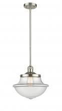 Innovations Lighting 201S-PN-G542 - Oxford - 1 Light - 12 inch - Polished Nickel - Stem Hung - Mini Pendant