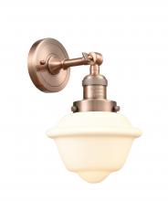 Innovations Lighting 203-AC-G531 - Oxford - 1 Light - 8 inch - Antique Copper - Sconce