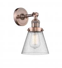 Innovations Lighting 203-AC-G64 - Cone - 1 Light - 6 inch - Antique Copper - Sconce