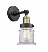Innovations Lighting 203-BAB-G182S - Canton - 1 Light - 5 inch - Black Antique Brass - Sconce