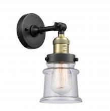 Innovations Lighting 203-BAB-G184S - Canton - 1 Light - 5 inch - Black Antique Brass - Sconce
